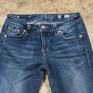 Miss Me Women's Dark Blue Boot Cut Jeans